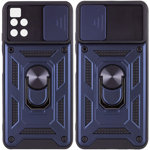 Протиударний чохол Camsh Serg Ring для Xiaomi Redmi Note 11 Pro / 11 Pro 5G / 12 Pro Синій 65948