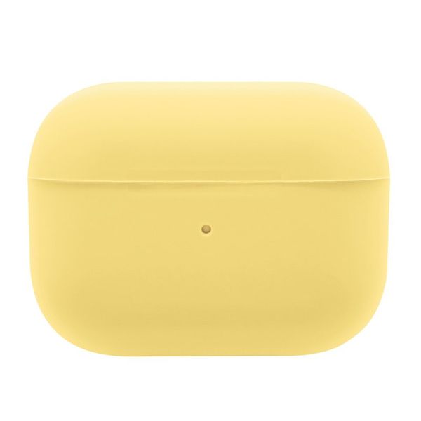 Чохол Silicone Slim для Apple Airpods 3 Yellow 60081