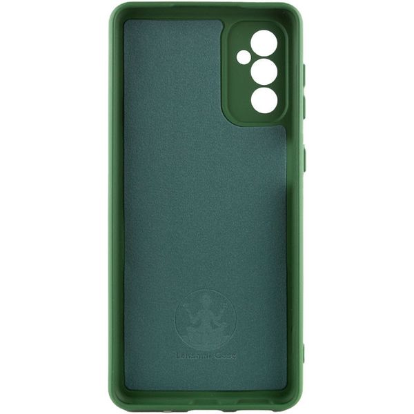 Чехол Silicone Lakshmi Full Camera для Samsung Galaxy A55 5G Зеленый / Dark green