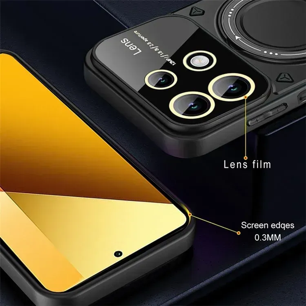 Протиударний чохол Defender X MagSafe для Xiaomi Redmi Note 14 Pro 5G / 14 Pro+ Фіолетовий