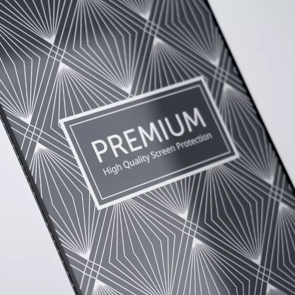 Захисне скло Pruf Premium для Iphone 12 Pro Max Black 88429