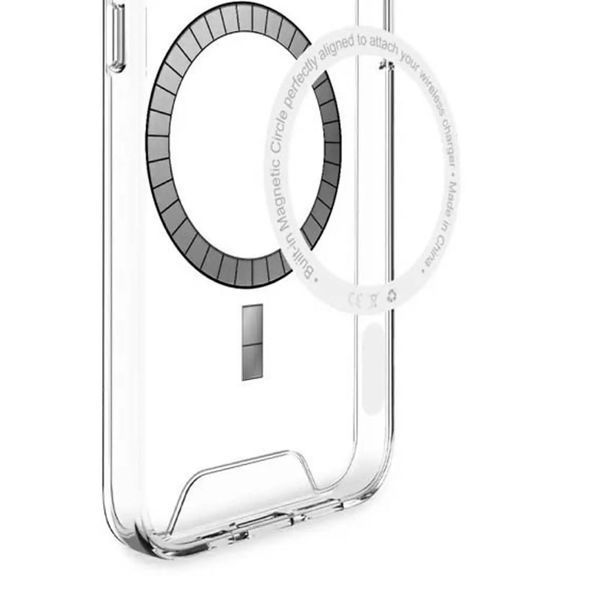Чохол Space Case MagSafe для Samsung Galaxy S26 Прозорий