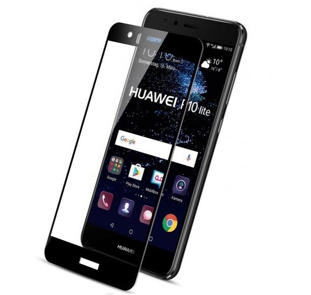 Защитное стекло Armor Glass для Huawei P10 Lite Black 46002