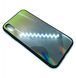 Чехол TPU+Glass Gradient для Iphone X / XS Желтый / Черный 344105 1