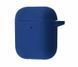 Чохол Silicone New з карабіном для Apple Airpods 1/2 Blue cobalt 38908 1