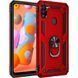 Протиударний чохол GetSerg Magnet Ring для Samsung Galaxy A11 / M11 Червоний 42267