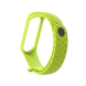 Ремешок Silicone Rhomb для Xiaomi Mi Band 3/4 Синий 80943 2
