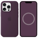 Чохол Silicone case Magsafe для Iphone 16 Pro Plum