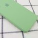 Чохол Silicone Case Square для Iphone 7 / 8 / SE 2020 М'ятний / Mint 56993 2