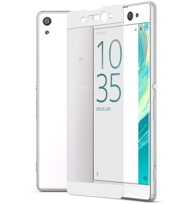 Захисне скло Full Cover для Sony XA Ultra / XA Ultra Dual White 31265