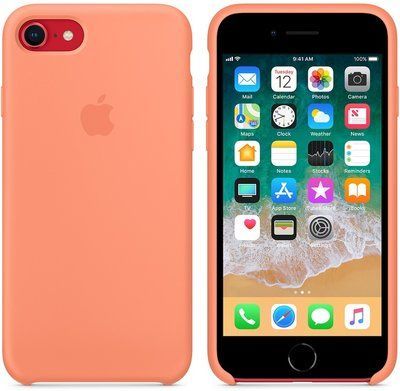 Чохол Silicone Case HC для Iphone 7 / 8 / SE 2020 Peach 57401