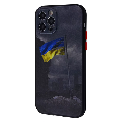 Чехол патриотический WAVE Ukraine Shadow Matte для iPhone 13 Pro Unbreakable 65293