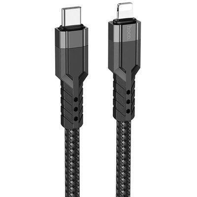Кабель Hoco U110 Type-C to Lightning 1.2м Black 83591
