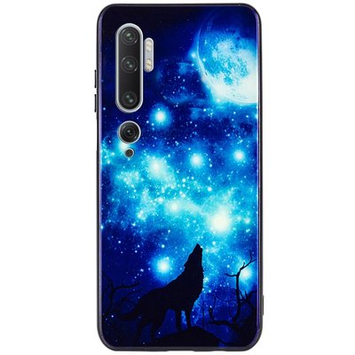 Чохол TPU+Glass Fantasy для Xiaomi Mi Note 10 / 10 Pro Місячна ніч 39447