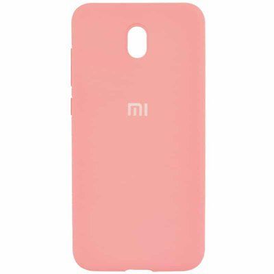 Чохол Silicone Cover для Xiaomi Redmi 8A Персиковий / Peach 38015