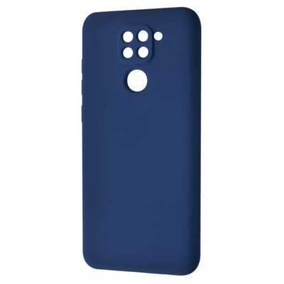 Чехол WAVE Colorful с микрофиброй для Xiaomi Redmi Note 9 / Redmi 10X Blue 60341