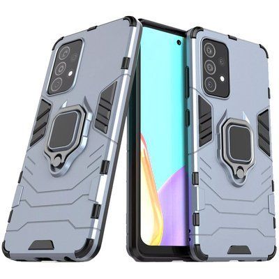 Протиударний чохол Transforme Ring для Samsung Galaxy A72 Сірий / Metal slate 55485