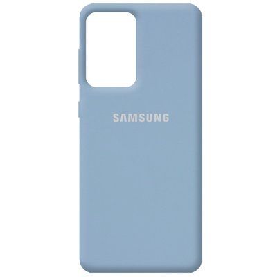Чехол Silicone Cover для Samsung Galaxy A52 / A52s Голубой / Lilac Blue 54772