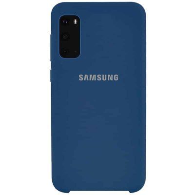 Чохол Silicone Case для Samsung Galaxy S20 Синій / Navy Blue 40140