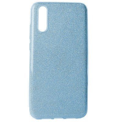Чехол с блестками Shine для Samsung Galaxy A70 2019 A705 Голубой 39125