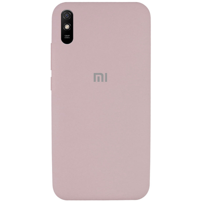 Чехол Silicone Cover для Xiaomi Redmi 9A Серый / Lavender 68054