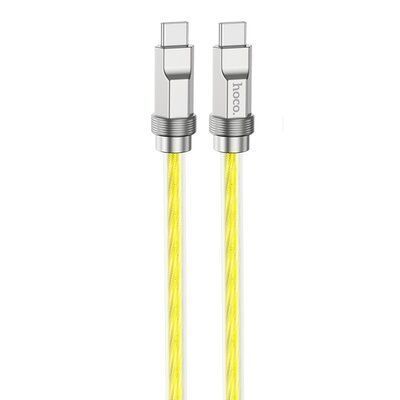 Кабель Hoco U113 Type-C to Type-C 100W 1м Gold 83742