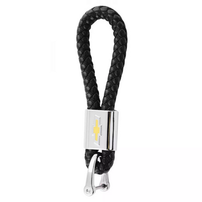 Брелок для ключей Leather Braided Chevrolet 59565