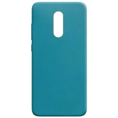 Чехол Matte для Xiaomi Redmi 5 Plus Синий / Powder Blue