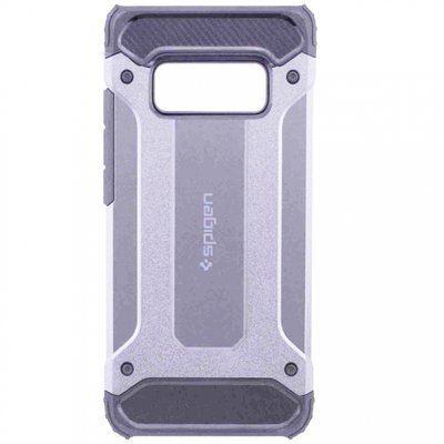 Противоударный чехол Spigen для Samsung Galaxy S10 G973 Серебряный 44388