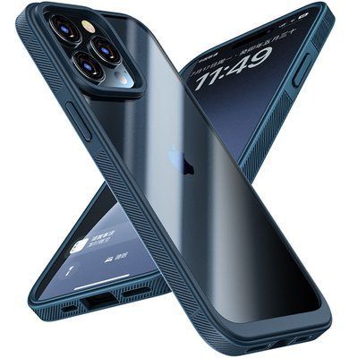 Чохол полупрозорий Pulse для Iphone 15 Pro Blue 81196