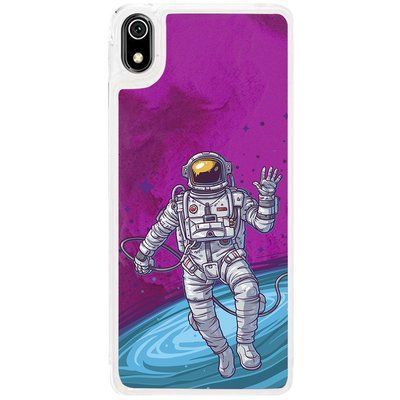 Чохол ForFun Neon для Xiaomi Redmi 7A Фіолетовий космос 45518