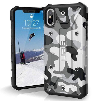 Противоударный чехол UAG Pathfinder Camo для Iphone X / XS Белый 38642