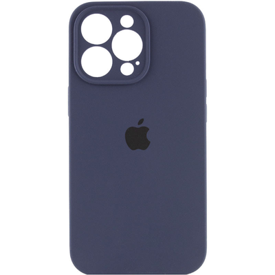 Чохол Silicone Case з захистом камери для Iphone 14 Pro Max Темно-синій / Midnight blue 69065