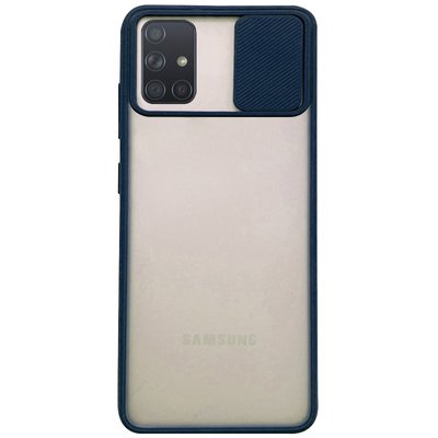 Чехол CamshMatteдля Samsung Galaxy A51 Синий 44283