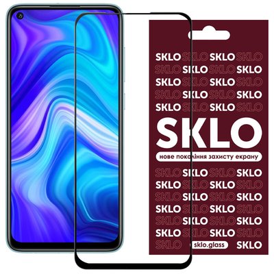 Захисне скло Premium SKLO для Xiaomi Redmi Note 9 / Redmi 10X / Note 9T Black 50230