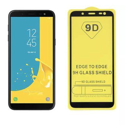 Защитное стекло 9D Full для Samsung Galaxy J6 2018 J600 Black 35538