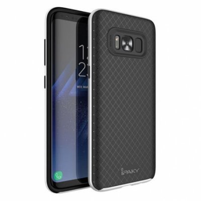 Чехол iPaky для Samsung G950 Galaxy S8 Черный / Серебряный 6442