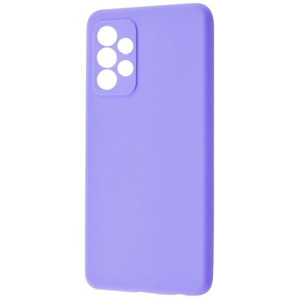 Чохол Silicone WAVE Full для Samsung Galaxy M52 M526B Light purple 60761