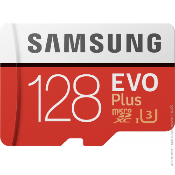 Карта памяти Samsung MicroSD 128GB Class HC-I 10 Black 61802