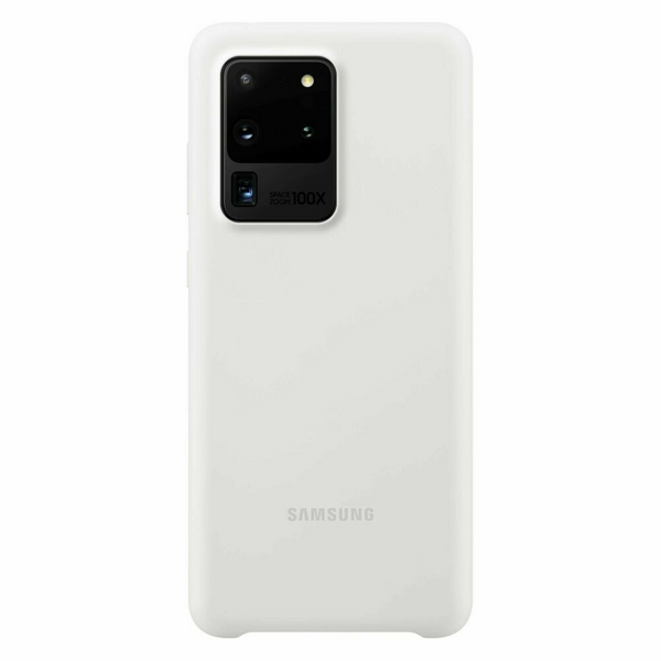 Чехол Silicone Cover для Samsung Galaxy S20 Ultra Pink 81982