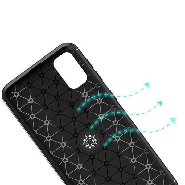 Чехол Din Color Magnet Ring для Samsung Galaxy A51 Черный / Синий 44442 Чехол Din Color Magnet Ring для Samsung Galaxy A51 Черный / Синий 44442