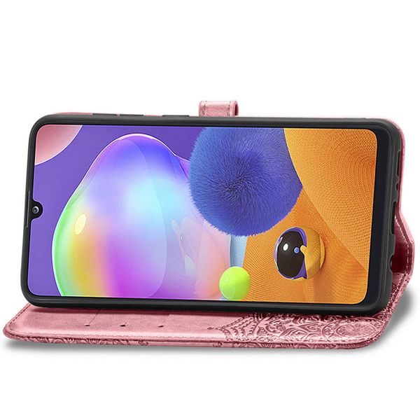 Чохол-книжка Art Case для Samsung Galaxy M31s Рожевий 46222