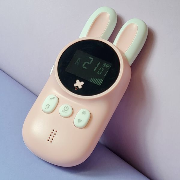 Дитячі рації Kids Walkie-Talkie Rabbit із зарядною станцією 2 шт 55541