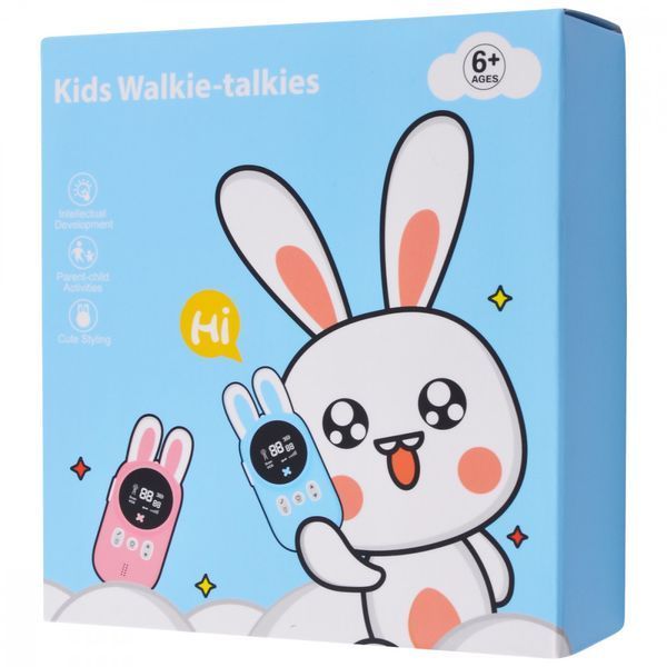 Дитячі рації Kids Walkie-Talkie Rabbit із зарядною станцією 2 шт 55541