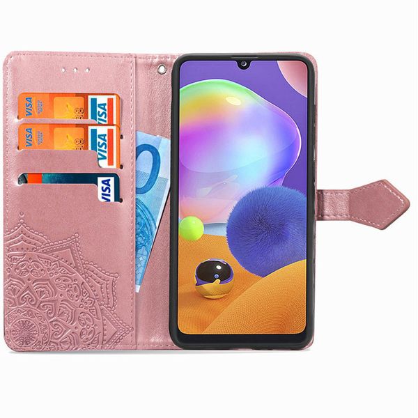 Чохол-книжка Art Case для Samsung Galaxy M31s Рожевий 46222