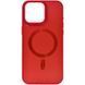 Чохол TPU+Glass Sapphire Midnight MagSafe для Iphone 15 Pro Червоний / Red 81246