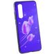 Чохол TPU+Glass Fantasy для Xiaomi Mi 9 Lite / Mi CC9 Тюльпани 36849 2