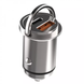 Автомобильное зарядное устройство Proove Viraty Car Charger 45W QC+PD Type-C + USB Silver 81306 1