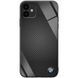 Чохол TPU+Glass ForFun для Iphone 11 Чорний карбон / БМВ 38704