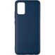 Защитный чехол Leather Case для Samsung Galaxy A22 / M32 / M22 Dark Blue 57454 1